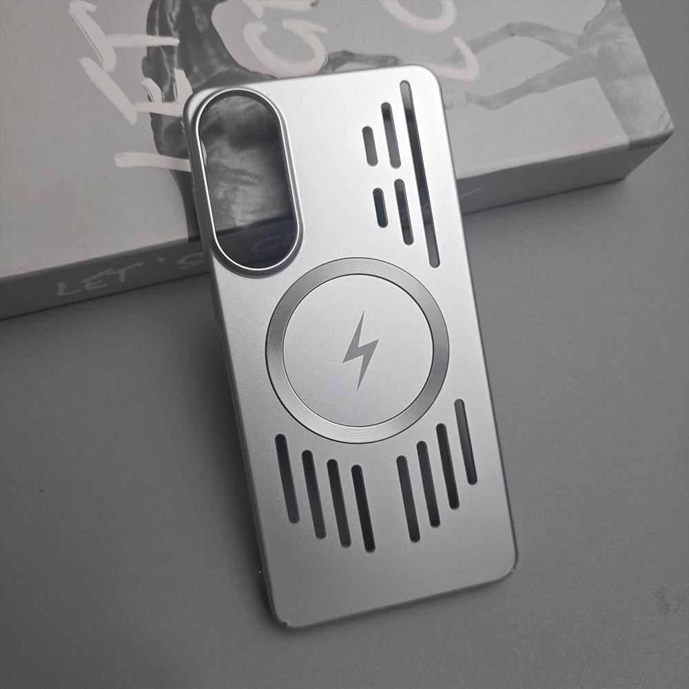 Ultra Thin Cooling Metallic Paint PC Magnetic For Case For Samsung S26 Ultra S2 Edge S24 S23 S22 Plus FE A6 A Cover