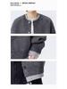 Men's Retro Color Block Cardigan Sweater, Autumn-Winter Casual Knitwear