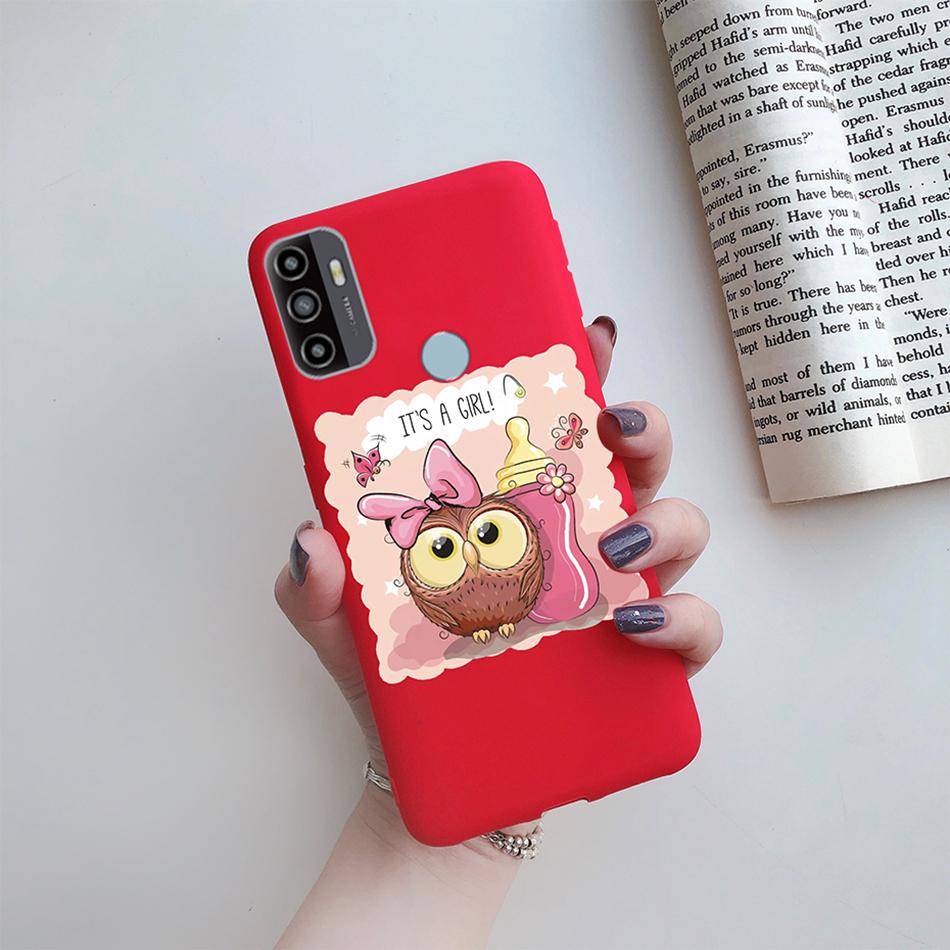 For OPPO A53S 2020 Case Cartoon Coque Heart Painted Silicone Phone Back Cover For oppo a53s A 53s A53 s oppoa53 2020 Shell Case