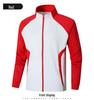 Unisex Chinese Team Casual Sports Three-Piece Set: Short Sleeve Polo, Stand Collar Top, Running Shorts.