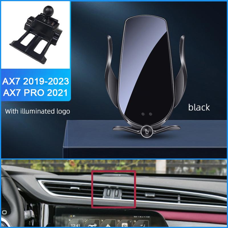 Car Wireless Charging Mobile Phone Holder For DFM DongFeng AEOLUS AX7 PRO FORTHING M5L EV Yixuan Infrared Sensor Fixed Bracket