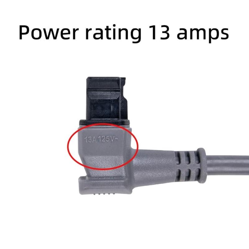 Flexible Appliance Power Cable Reinforced None Tangles Compact Dishwasher Replacement Power Cord for SMZPC002UC