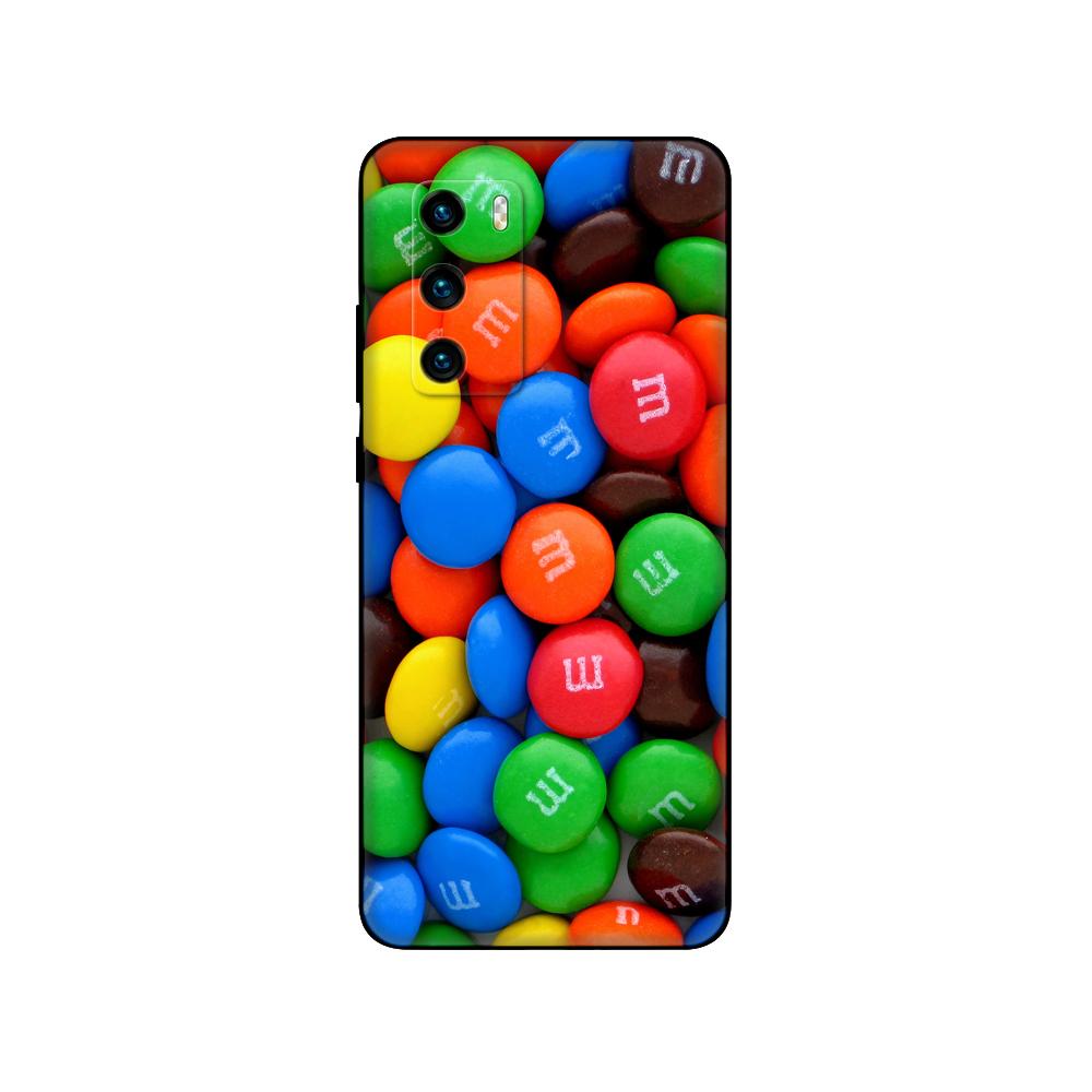 For Huawei P40 Case 6.1inch Soft Silicon Phone Back On Huawei P 40 Pro Cover Bumper Fundas Black Tpu Case Pink Anime Space Car