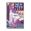 New York Kovové plakáty Vintage plechová cedule Vlajka USA Bar Pub Klub Záchod Nástěnná dekorace Domácí talíř Retro plakety 20x30 cm