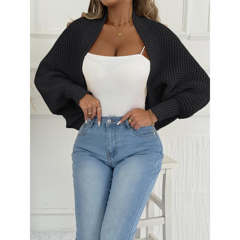 Women's Cardigan Loose Casual Warm Shawl Irregular Sweater Coat