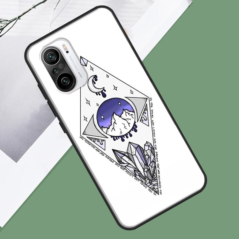 A Court Of Mist And Fury For POCO X5 X3 F5 Pro F4 X4 GT M5s C40 F3 Phone Case For Xiaomi 12T 11T Pro 12 13 Lite 12X