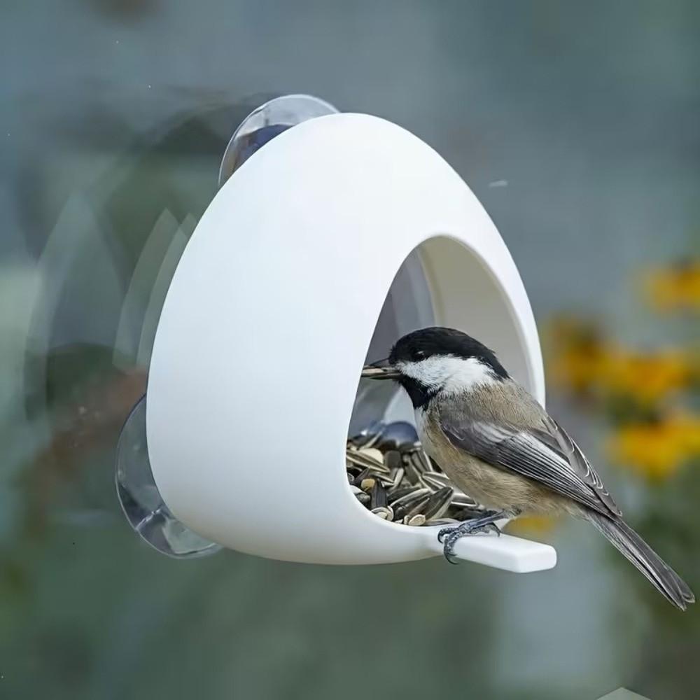 Detachable Hummingbird Feeder Suction Cup Bird Feeding Station Window Bird Feeder Balcony Windows