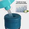 Leakproof Hand Press Water Bottle Pump Adjustable Dispenser with Protective Spout Cover Home Office Water Dispenser Pump System
