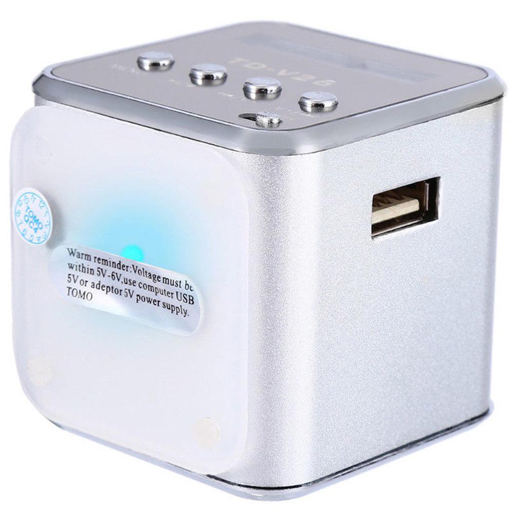 Motehodetelefoner TF-kort TD-V26 Mini FM-radio AUX Stereomusikkspiller