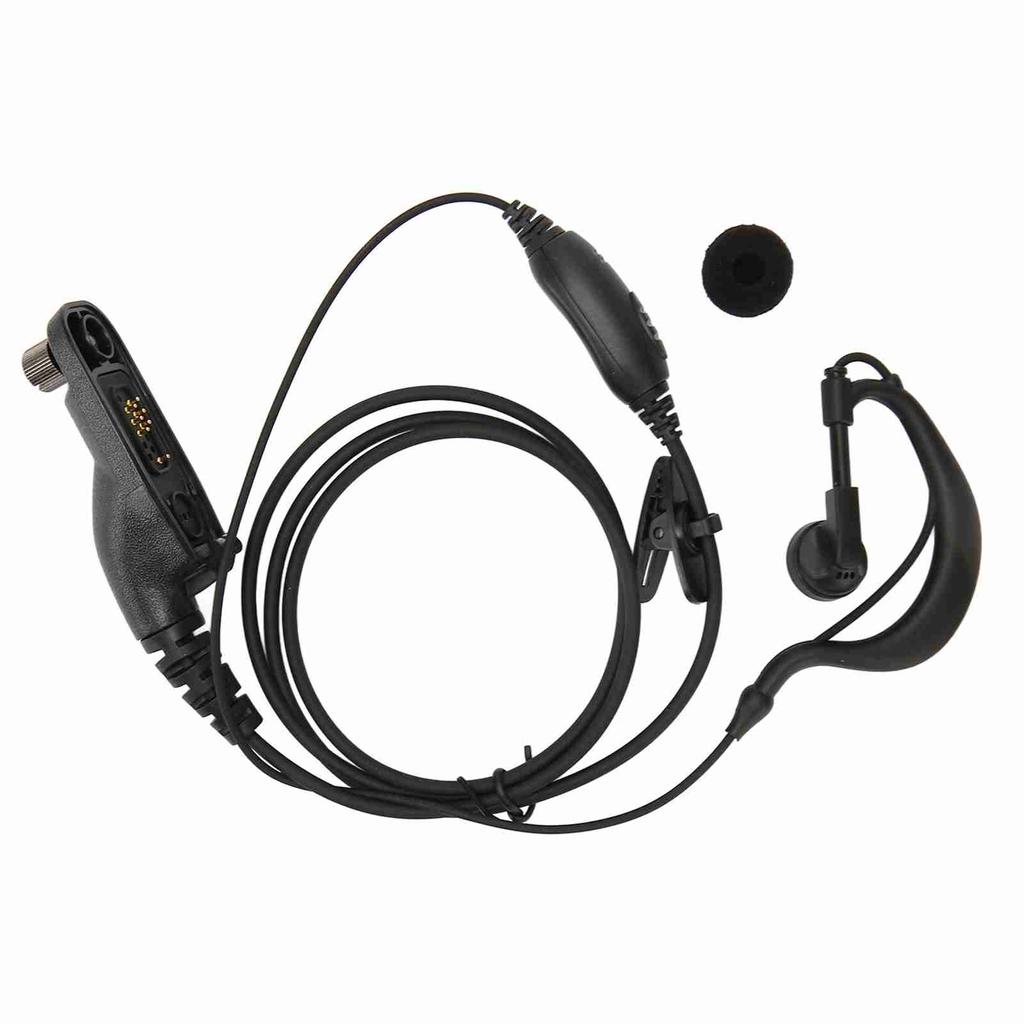 G Shape Headset with PTT Mic Clear Sound Quality 2 Way Radio Earphone for MOTOROLA XPR6000