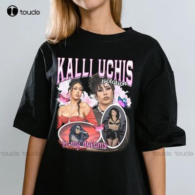 Kali Uchis Vintage Tshirt Kali Uchis Fan Shirt Boyshirts Outdoor Simple Vintag Casual T Shirts Custom Gift Xs5xl Printed Tee