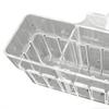 Plant Holder For Fish Tank 3 Compartment Adjustable Hydroponic Cups Clear Aquarium Planter For Shrimp Betta Freshwater Terrarium