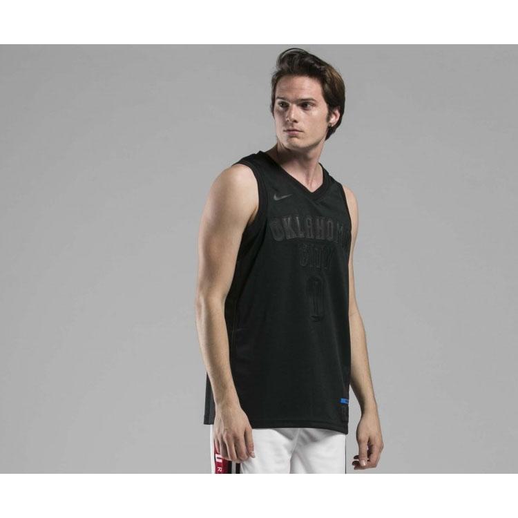 Nike Russell Westbrook MVP Connected Jersey Men Jersey Black BQ5415-010