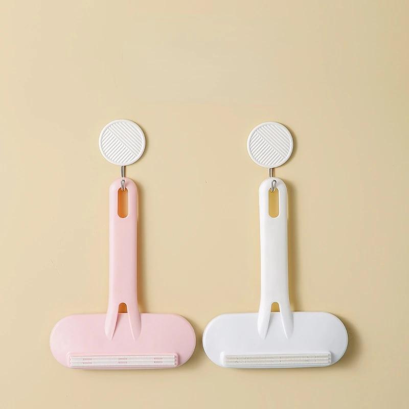 Tragbarer manueller Fusselrasierer für Kleidung, Teppich, Wollmantel, 2-in-1-Stoffrasierer, Pullover-Reiniger, Haushaltsreinigungswerkzeuge