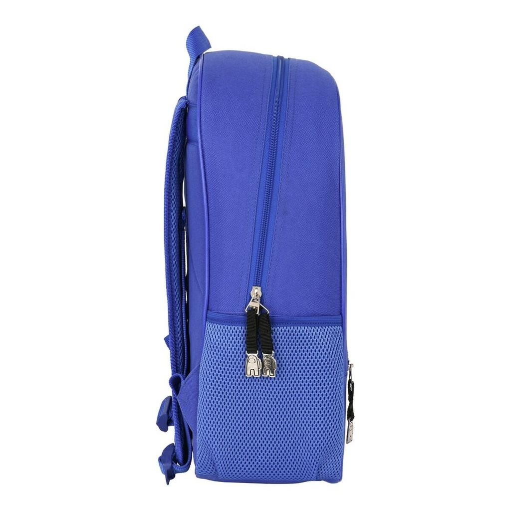 Among Us Blue Schoolbag (30 X 40 X 14 Cm)
