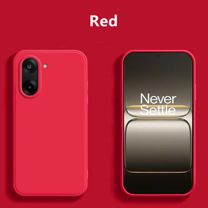 

For OnePlus Ace 5 Racing Case For Case for OnePlus Ace 5 Racing Liquid Silicone TPU Shockproof Case for OnePlus Ace 5 Racing OnePlus Ace 5 Racing красный