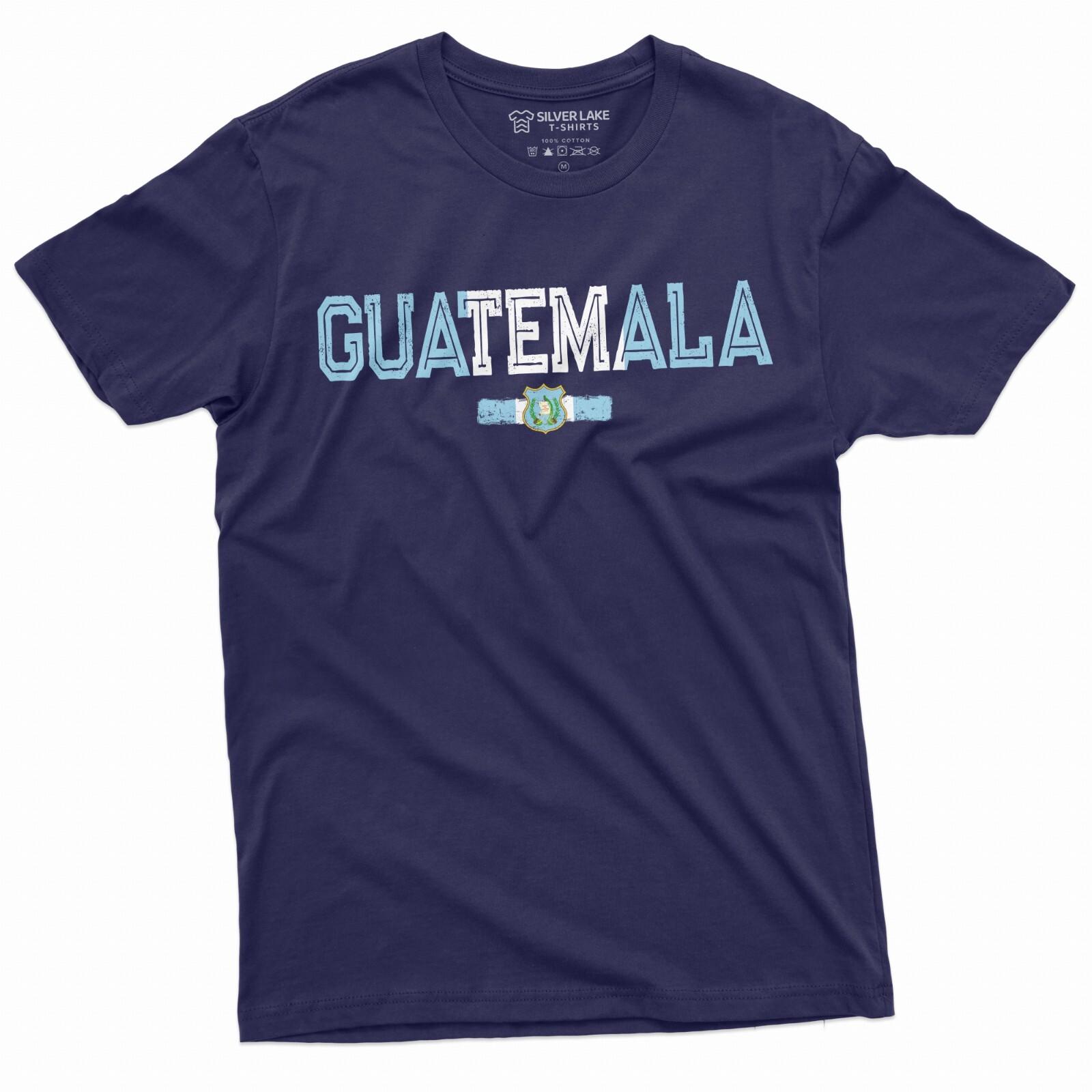 Guatemala T-shirt Guatemalan Flag Coat of Arms Tee RepÃºblica de Guatemala shirt XXXXL