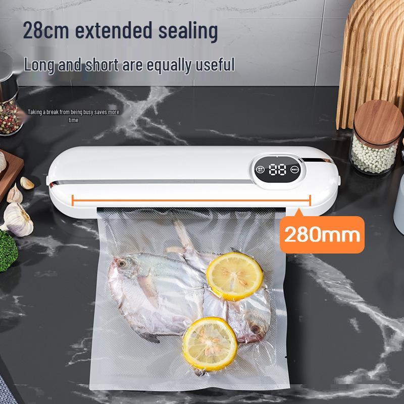 Household Automatic Vacuum Sealer and Food Freshness Machine