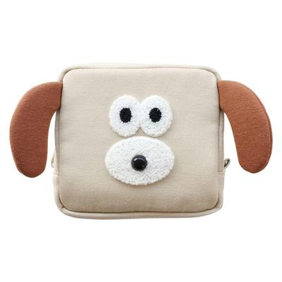 Pochette carrée Branch Brother, Boucle Puppy Ivory, BRB-PO06-B