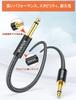 VANAUX Guitar Cable, 6.35mm Shielded Cable with Guitar Seal, TS Stereo Plug To Mono, Compatible with Electric Guitars, Basses, Mixers, Keyboards, and