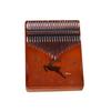 Mahogany Thumb Piano: 21-Key and 17-Key Kalimba Student Finger Piano Portable Musical Instrument