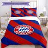 FC Bayern Münih Nevresim Takımı Nefes Alabilen Yorgan Kılıfı ve Yastık Kılıfları Yatak Odası İçin Dekoratif Nevresim Takımı Ev Dekorasyonu Doğum Günü Hediyesi