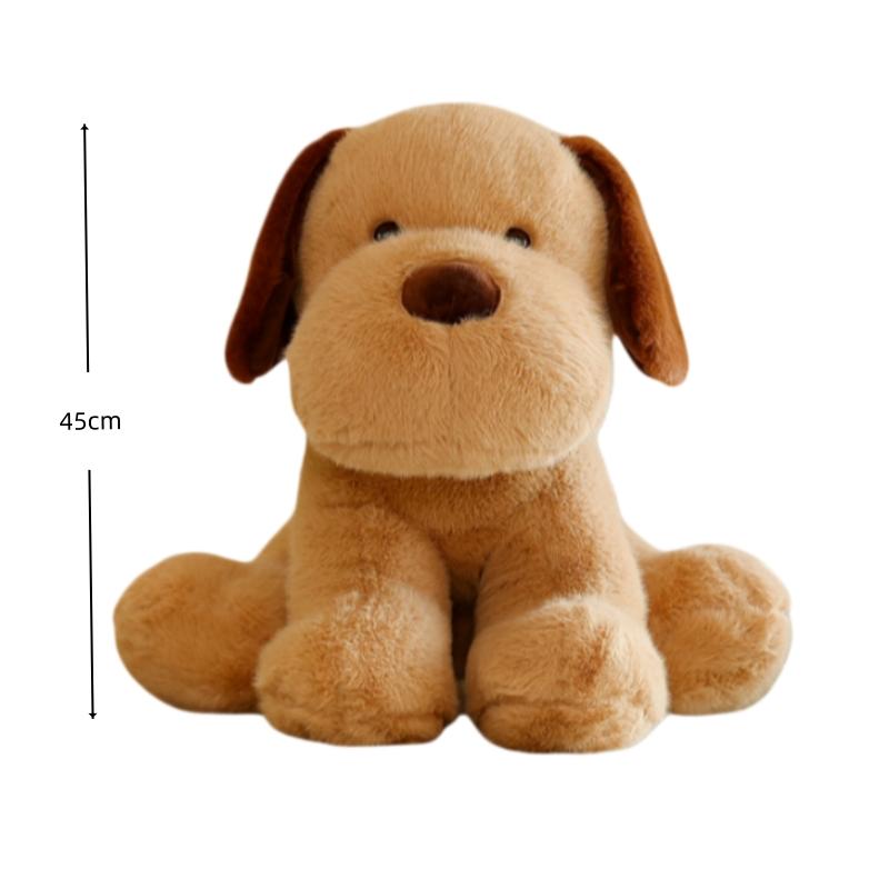 Cartoon Soft Dog Stuffed Animal Plush Pillow Cute Puppy Companion Pet Toy Kawaii Home Decor Christmas Gift For Kids