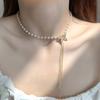 1pc Adjustable Tassel Necklace Sparkling Butterfly Pendant Elegant Upgraded Jewelry for Daily Wear Weddings Gift for Friend