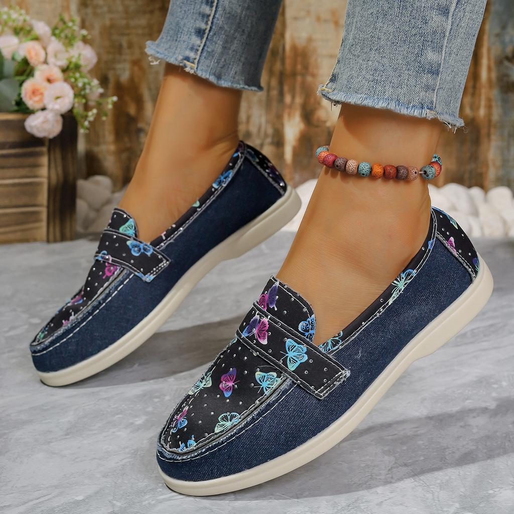 Fashion large size casual single shoes women's 2025 autumn new flat-bottomed lace-up loafers four seasons