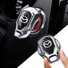 Automobilio interjero vieno mygtuko paleidimo/sustabdymo apsauginis dangtelis Priedai 2 3 6 Atenza Axela Demio CX-5 CX-3 CX7 CX-9 2015-2021
