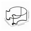 Railing Planter Hanger Hanging Plant Metal Pot Holder for Apartment Dwellers,
