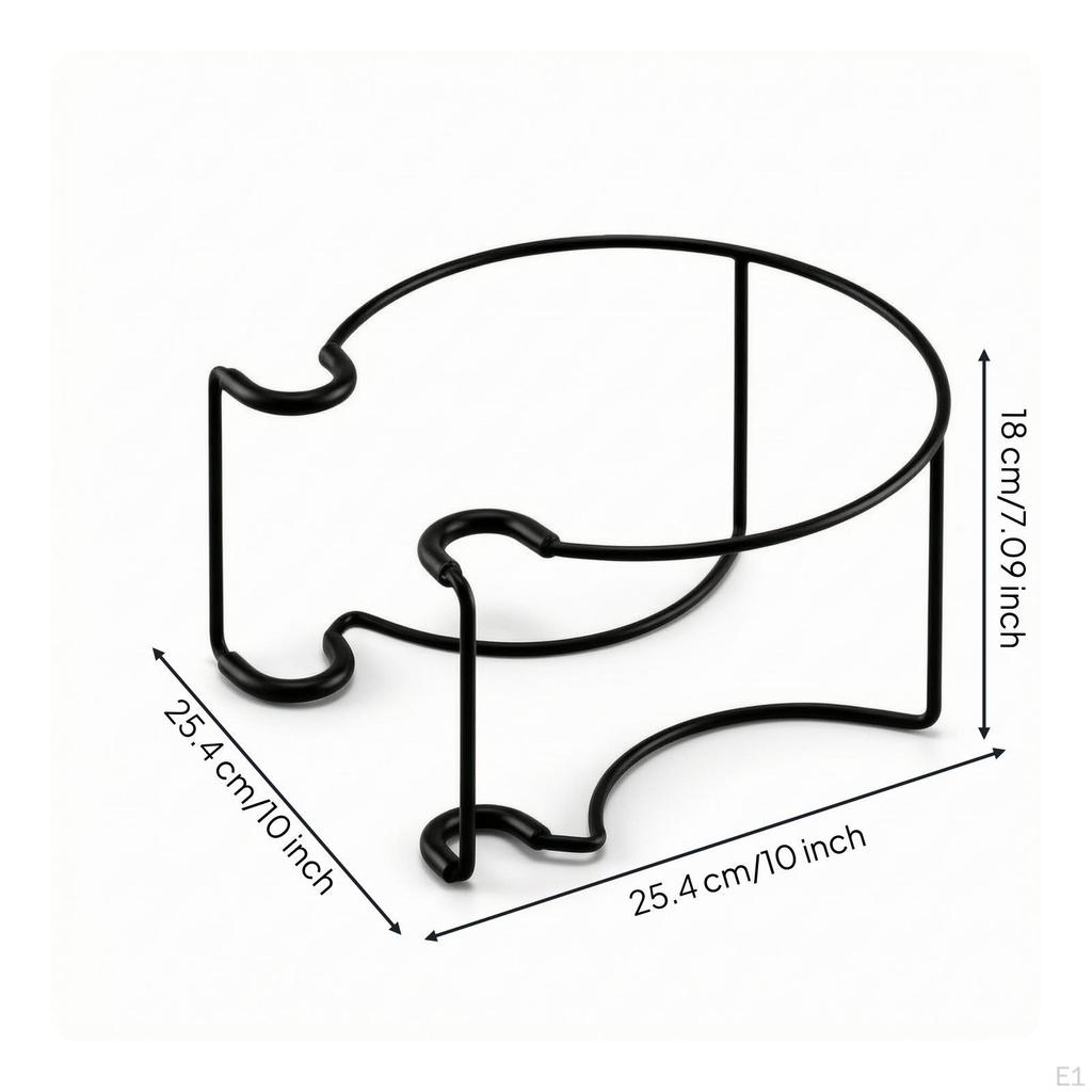 Railing Planter Hanger Hanging Plant Metal Pot Holder for Apartment Dwellers,