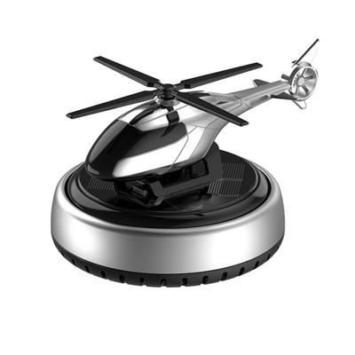 1 Takım Güneş Helikopter Araba Hava Spreyi Dönen Pervane Uzun Ömürlü Koku Deodorantı Otomatik Aromaterapi Difüzör Uçak Süs İç