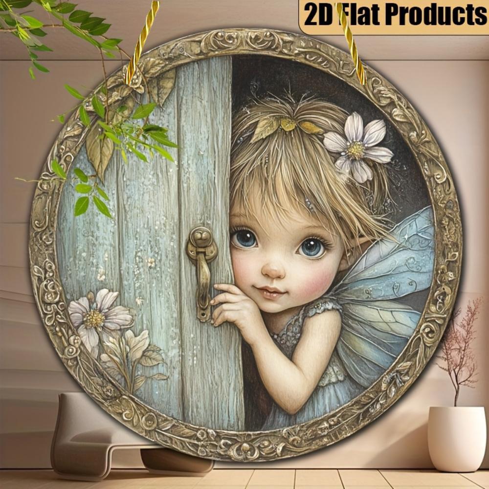 20Cm Acrylic Material Flat 2D Ornament, Pendant Decoration, Elegant Art Decoration, Suitable for Restaurants, Bars, Homes, Shops, Room Decoration