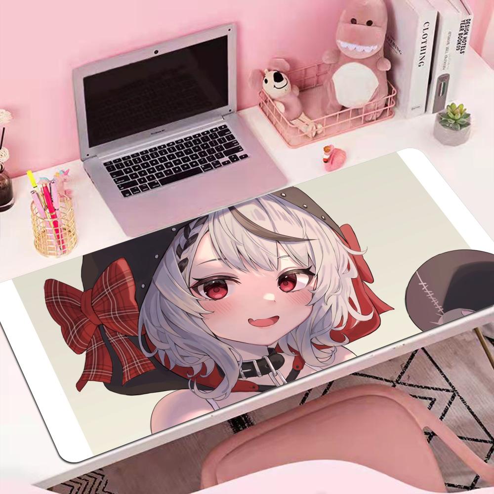 Chloe Sakamata Anime Girl Mousepad Large Gaming Mouse Pad LockEdge Thickened Computer Keyboard Table Desk Mat