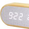 Clock, Snooze Function Multifunctional Clock for Bedroom Bedside Digital