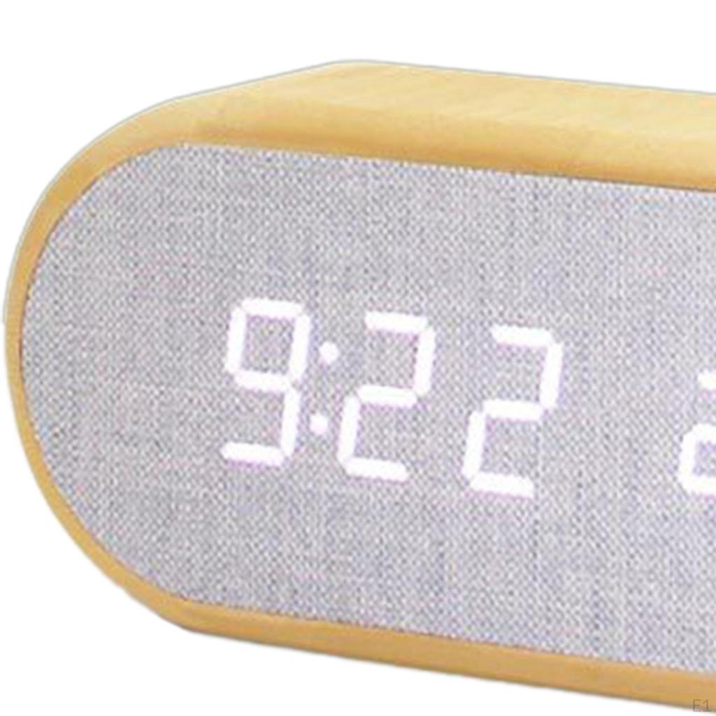 Clock, Snooze Function Multifunctional Clock for Bedroom Bedside Digital