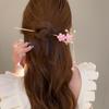 Cheongsam Flower Pearl Hanfu Hair Sticks Metal Hairpin Ancient Style Hairpin Chinese Style Headwear
