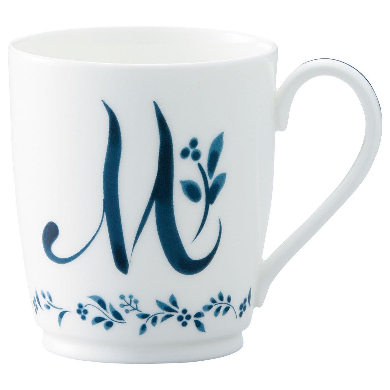 

Noritake Alphabet Mug, 285cc, Collection, Microwave and Dishwasher Safe, Medium, Bone China, MT59880/4946-M
