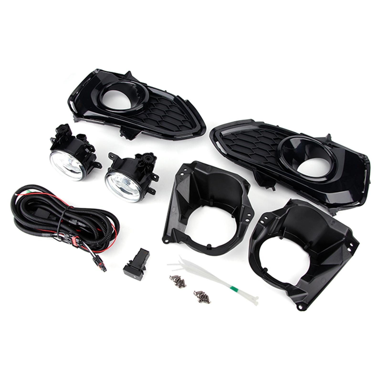 

2pcs LED Fog Light Assembly 12V Fit for Honda Fit Jazz 2017 2018 (EU and US)