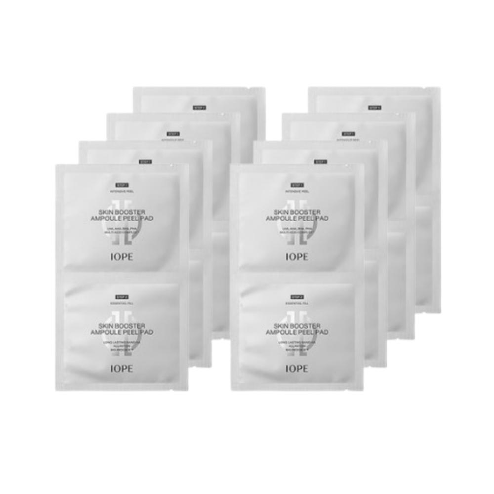 Iope Skin Booster Ampoule Peel Pad 3.5ml X 2ea X 8pcs
