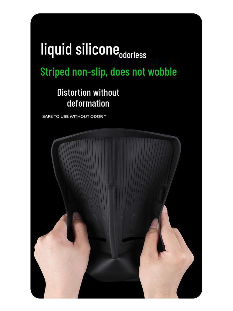 L90 Wireless Charging Coaster - Original Car Color Silicone Cup Holder Pad