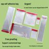 In-Stock Transparent OPP Self-Adhesive Bags for Socks, Shoe Insoles, and Jewelry Packaging