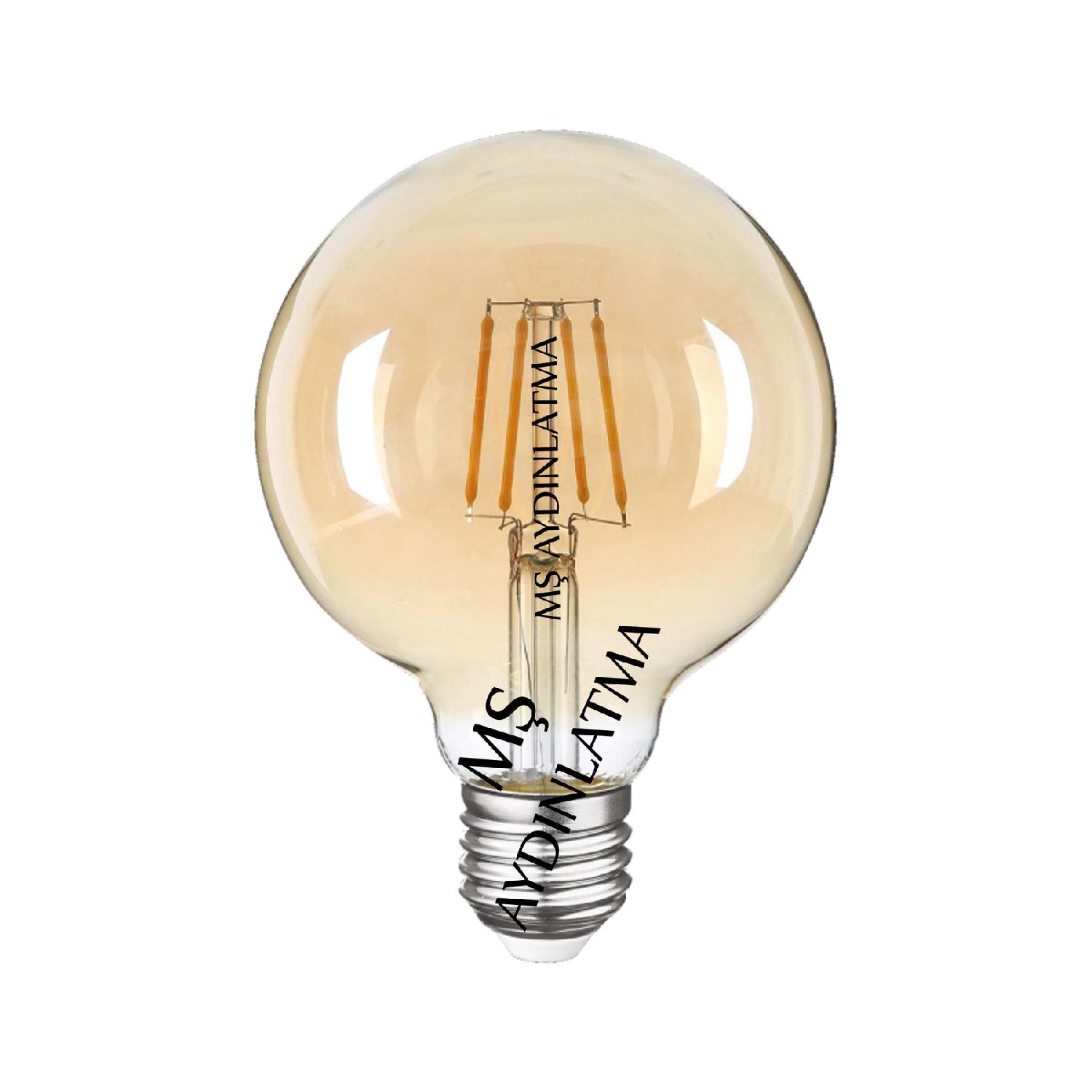 

Cla18 E27 Base 6 Вт дневного света светодиодная лампа накаливания деревенская медовая стеклянная лампа