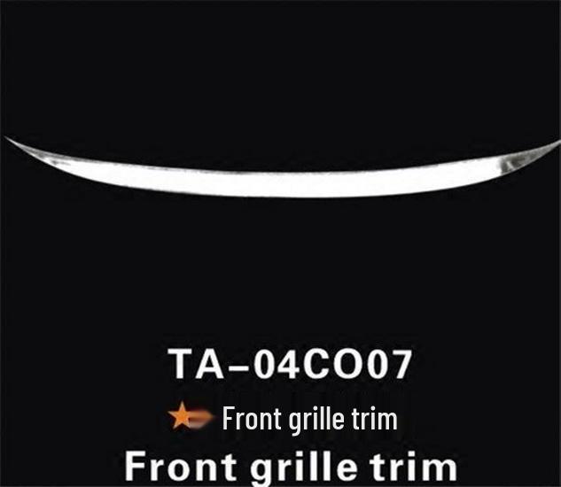 Otai Modern Elantra Front Grille Trim: Center Grille Decoration Strip Sticker