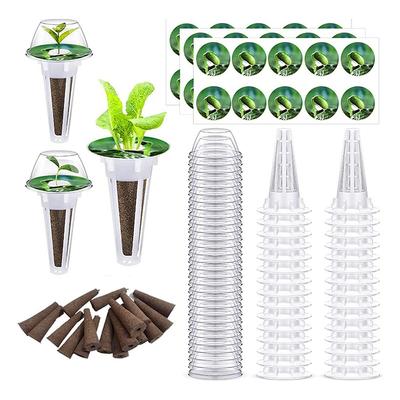 Für Aerogarden Pflanzen-Hydroponik, erdlose Wachstumsschwämme + Pflanzkorb-Set