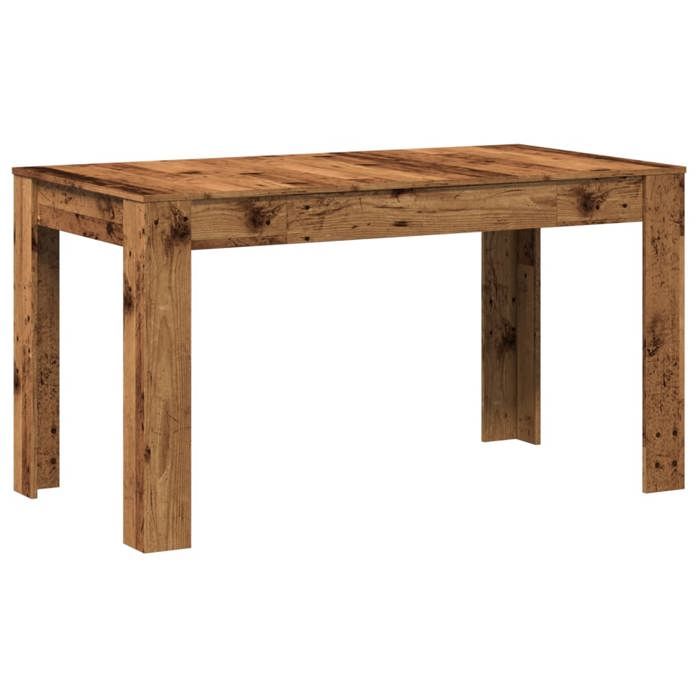VidaXL Dining Table Old Wood 140x74.5x76 Cm Engineered Wood, Table, Dinner Table, Dining Furniture, Kitchen Table, 856572