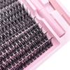 30D40D100D Segmented False Eyelashes Natural Dense Curled Single Cluster Self-Adhesive Eyelash Set