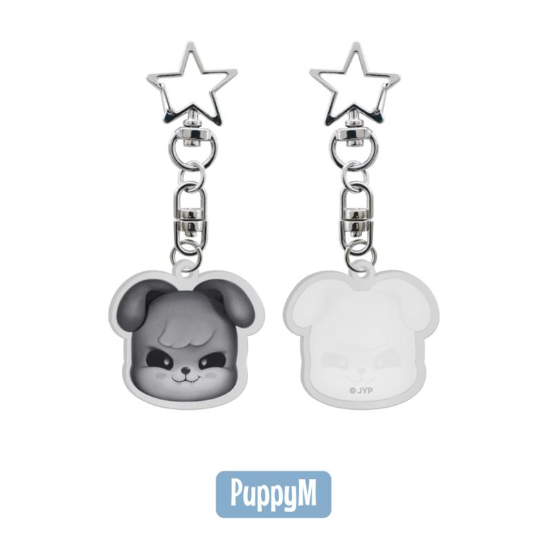 (Pre-Order) Stray Kids EVIL SKZOO ACRYLIC KEYRING - SKZOO Everywhere All Around The World