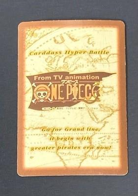 Shanks C14 Holo Foil One Piece Carddass Hyper Battle Card 1999 JP Used Rare